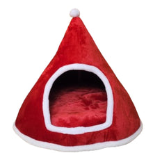 Load image into Gallery viewer, Red  - Christmas Themed Tree Pet Bed - 40 x 40cm
