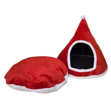 Load image into Gallery viewer, Red  - Christmas Themed Tree Pet Bed - 40 x 40cm