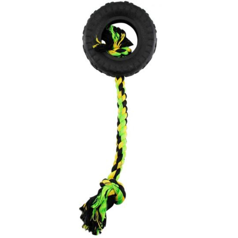 Tuff tire 2024 dog toy