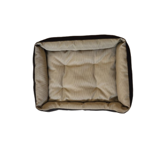 Waterproof Rectangle Shaped Dog Beds - 50 x 40cm - Black