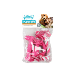 Pawise - Puppy Life Teething - Pink or Blue