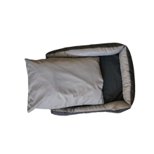 Load image into Gallery viewer, Waterproof Rectangular Shaped Dog Beds - 90 x 60cm - Gray