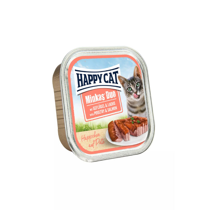 Happy Cat - Minkas Duo Poultry & Salmon (0.1Kg)