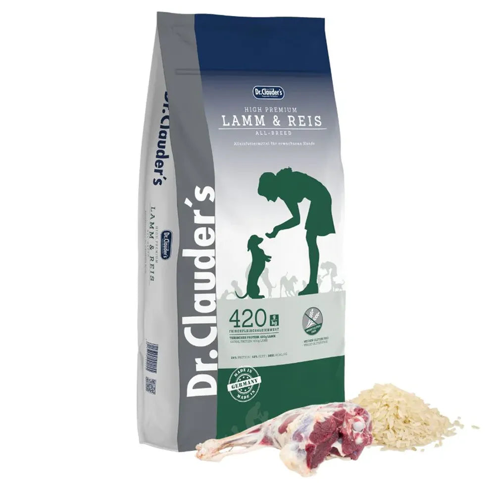 High Premium - Adult - Lamb - Dr.Clauder's - Dog Food - 15kg