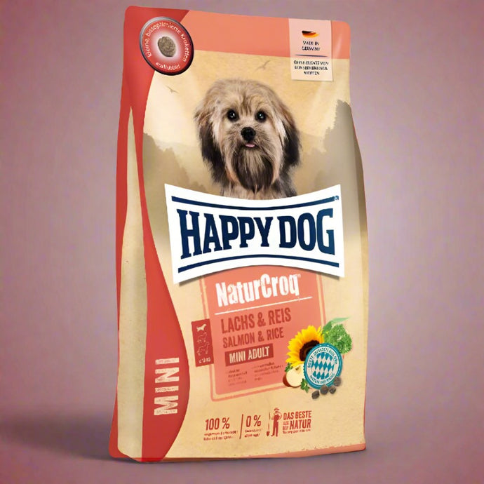 Happy Dog - NaturCroq Mini Adult Salmon & Rice(4Kg)