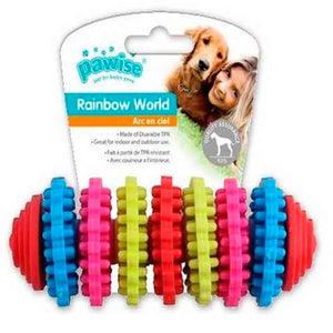 Pawise Dog Toy Rainbow World