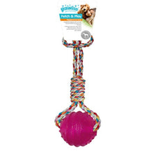 Load image into Gallery viewer, Pawise TPR Dog Toy Ball With Handle