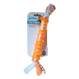 Pawise TPR Stick Dog Toy Orange