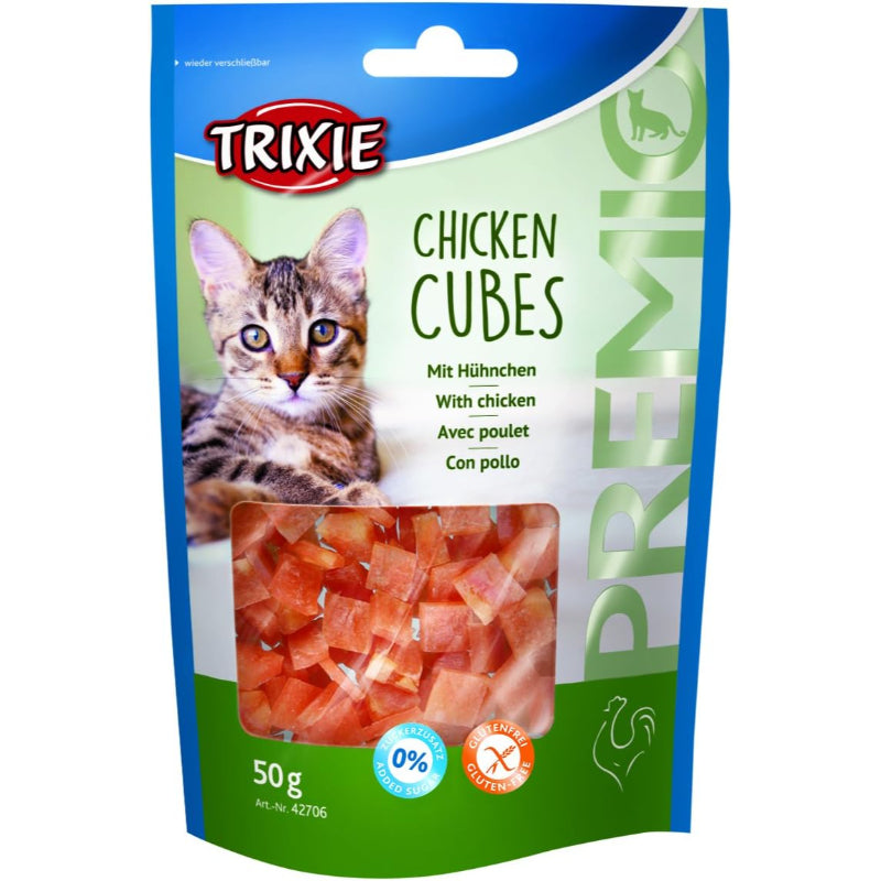 Premio Chicken Cubes (50g)