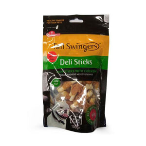 Tail Swingers Deli Sticks With Chicken For Small Dogs 100gr