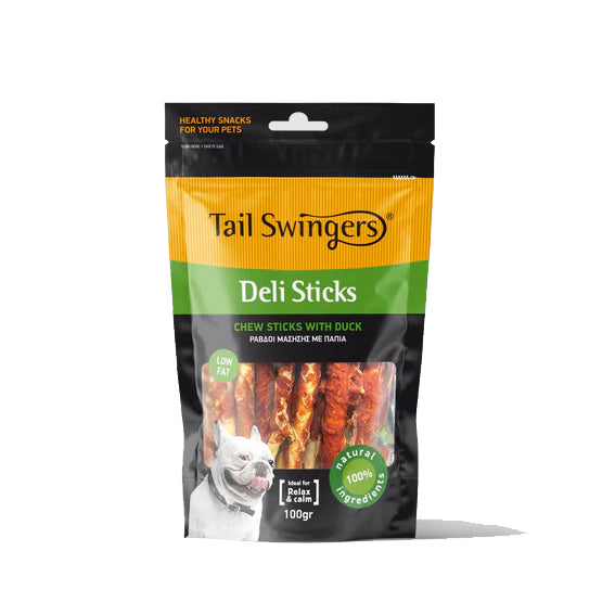 Tail Swingers Deli Sticks Chew Sticks With Duck 100gr