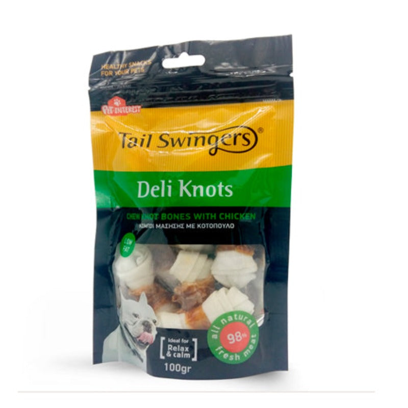 Tail Swingers Deli Knots Chew Knots With Chicken