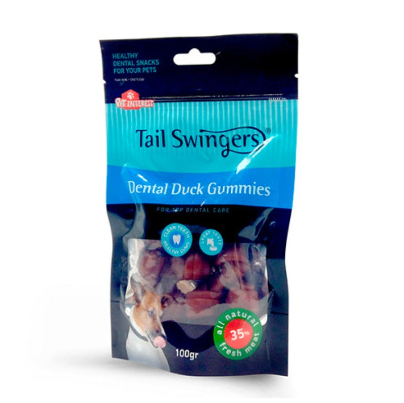 Tail Swingers Dental Gummies Duck Flavor 100g