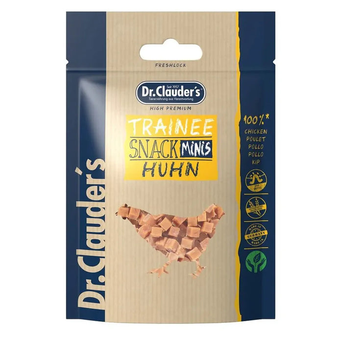 Dr.Clauder's Trainee Snack Minis Chicken - Dog & Cat Treats - 50g