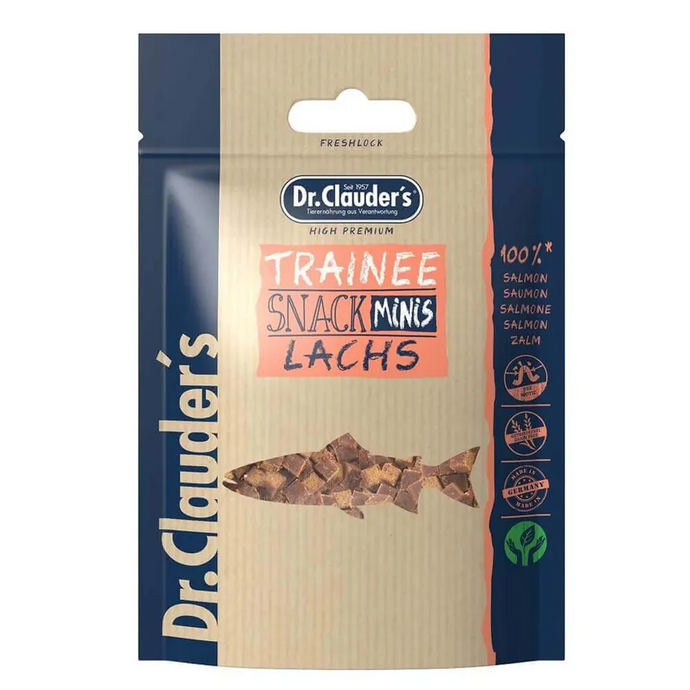 Dr.Clauder's Trainee Snack Minis Salmon - Dog & Cat Treats - 50g