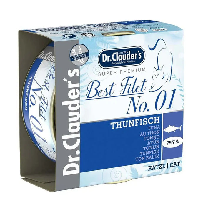 Dr.Clauder's - Best Filet No.1 - Tuna - Cat Wet Food - 70g