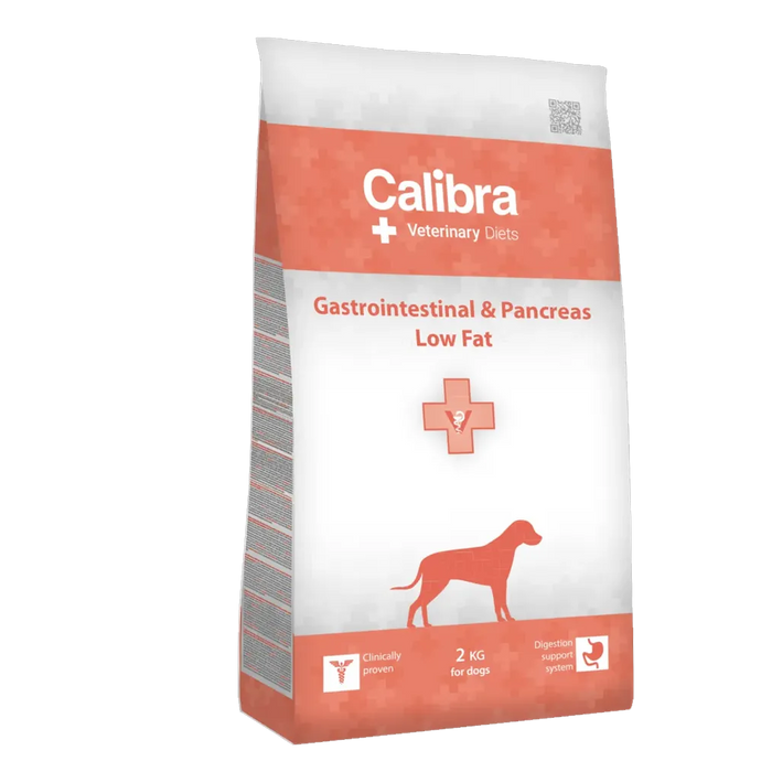 VD Dog Gastrointestinal & Pancreas - Low Fat - Calibra - Dog Food - 2kg