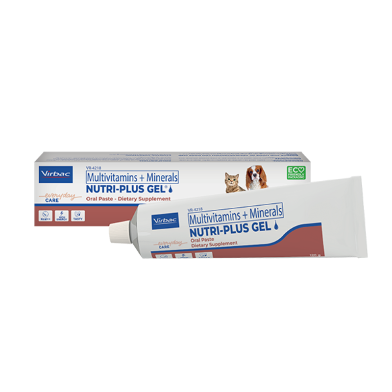 Nutri-Plus Gel Virbac Dog & Cat Viamins & Minerals 120gr