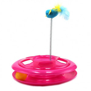 Pawise Kitty Roundabout Cat Toy 26cm