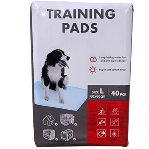 Training Pads Anti-Side Leakage 40PCS 60x60cm