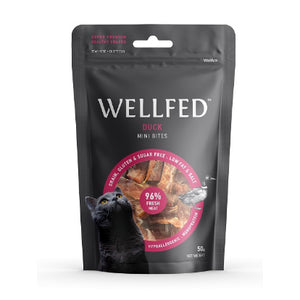 Wellfed Mini Bites Duck Cat Treats 50gr