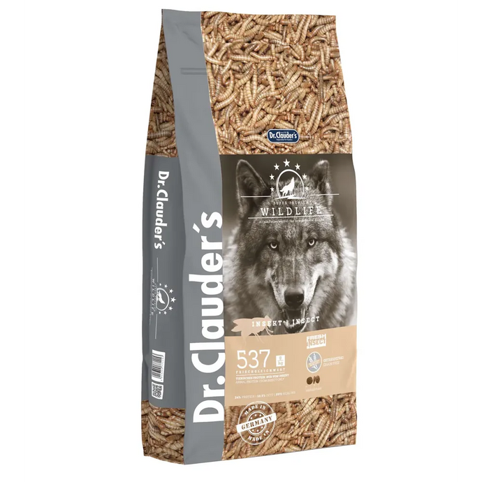 Wildlife with Insects - High Protein - Adult - Dr.Clauder's - Dog Food - 11.5kg