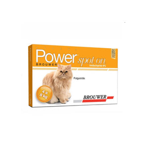 POWER FLEAS AND TICKS AMPOULE (4-8Kg)