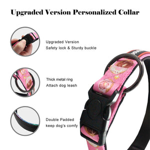 CHARLOTTE Double Padded Collar & Leash