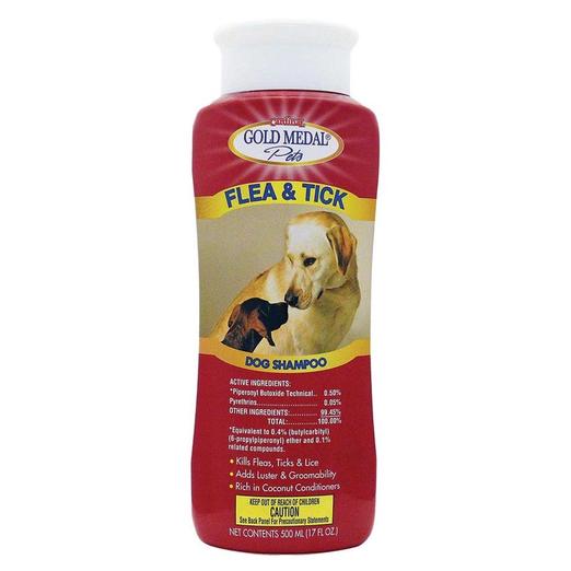 Gold Medal Pets Flea & Tick Shampoo (500ml)