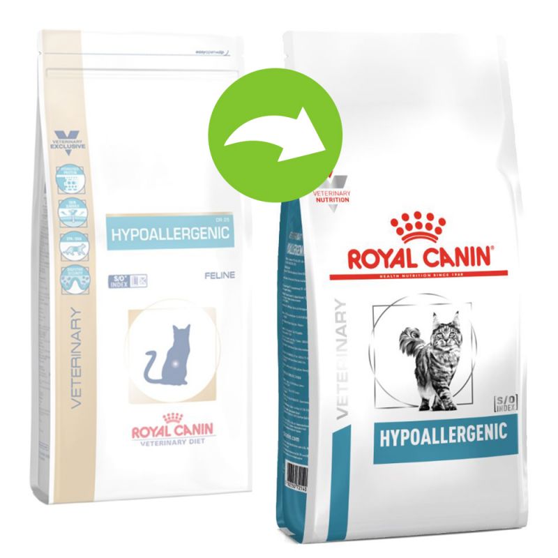 Royal Canin Veterinary Diet Cat Food - Hypoallergenic (2.5Kg)