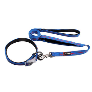 GLOWY Led Buckle Collar & Leash