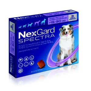 NEXGARD SPECTRA 15Kg 30Kg PER TABLET LuckyPets