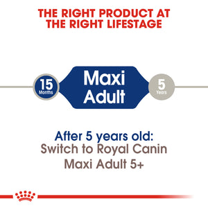 Royal Canin Maxi Adult Dog Food (4-15Kg)