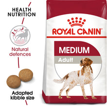 Load image into Gallery viewer, Royal Canin Medium Adult Dog Food (4-10-15Kg)