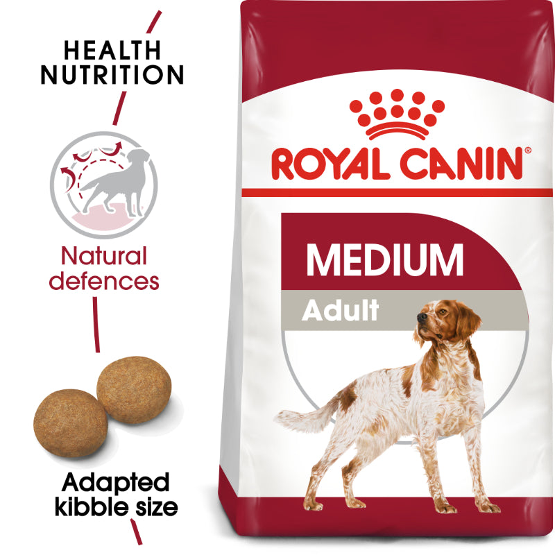 Royal Canin Medium Adult Dog Food (4-10-15Kg)