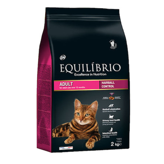 Equilibrio Adult Hairball Control Cat Food (2kg-7.5kg)