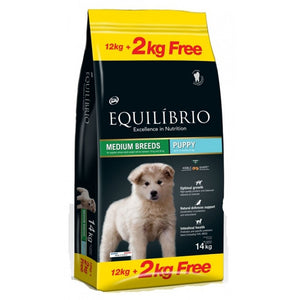 Equilibrio Medium Breed Puppy Dog Food (2kg-14kg)