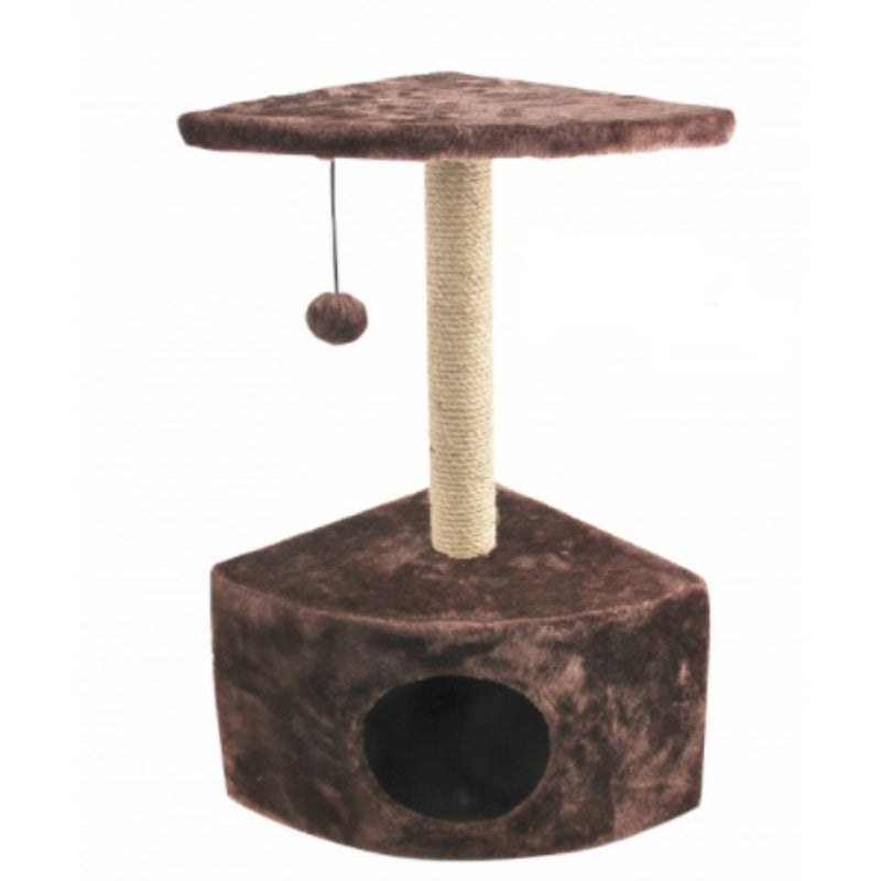 Pawise - Cat Corner Scratching Tower - 30x30x60cm